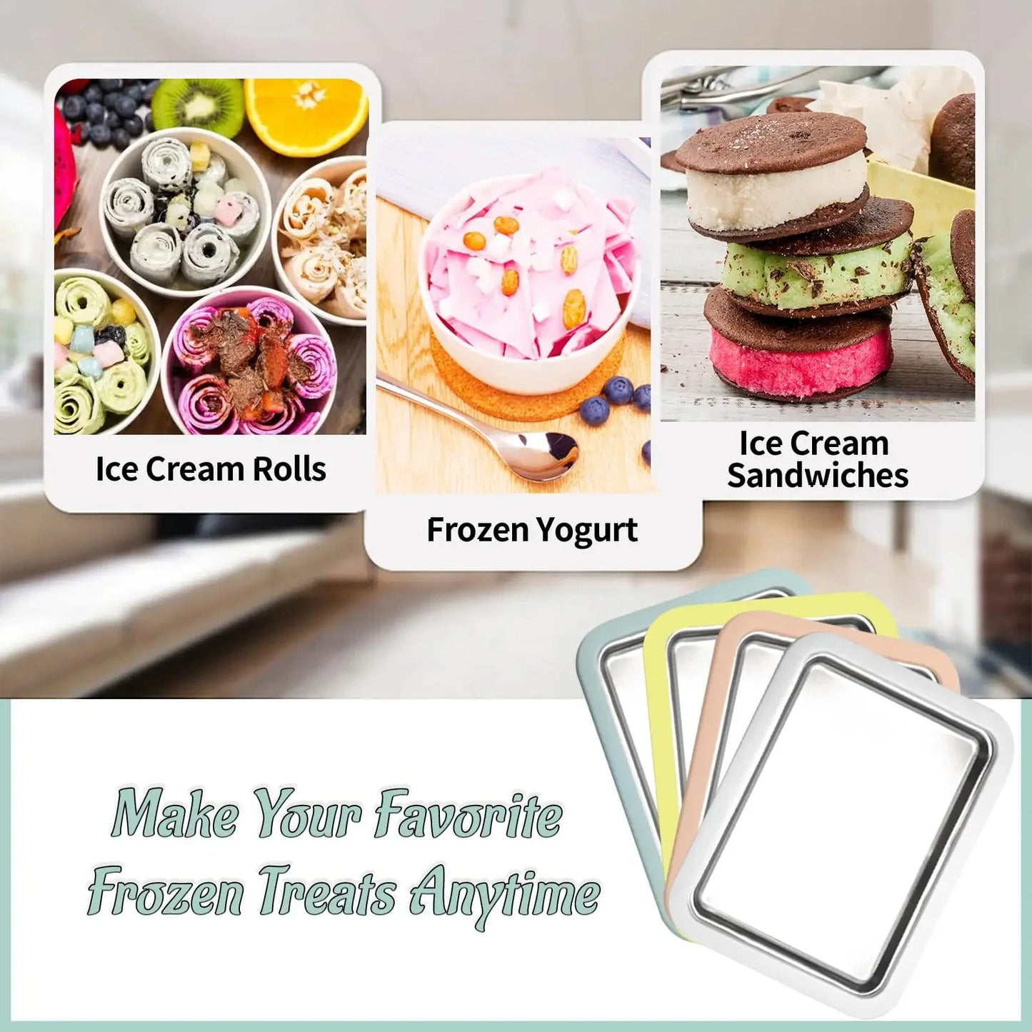 Ice Cream Making Pan