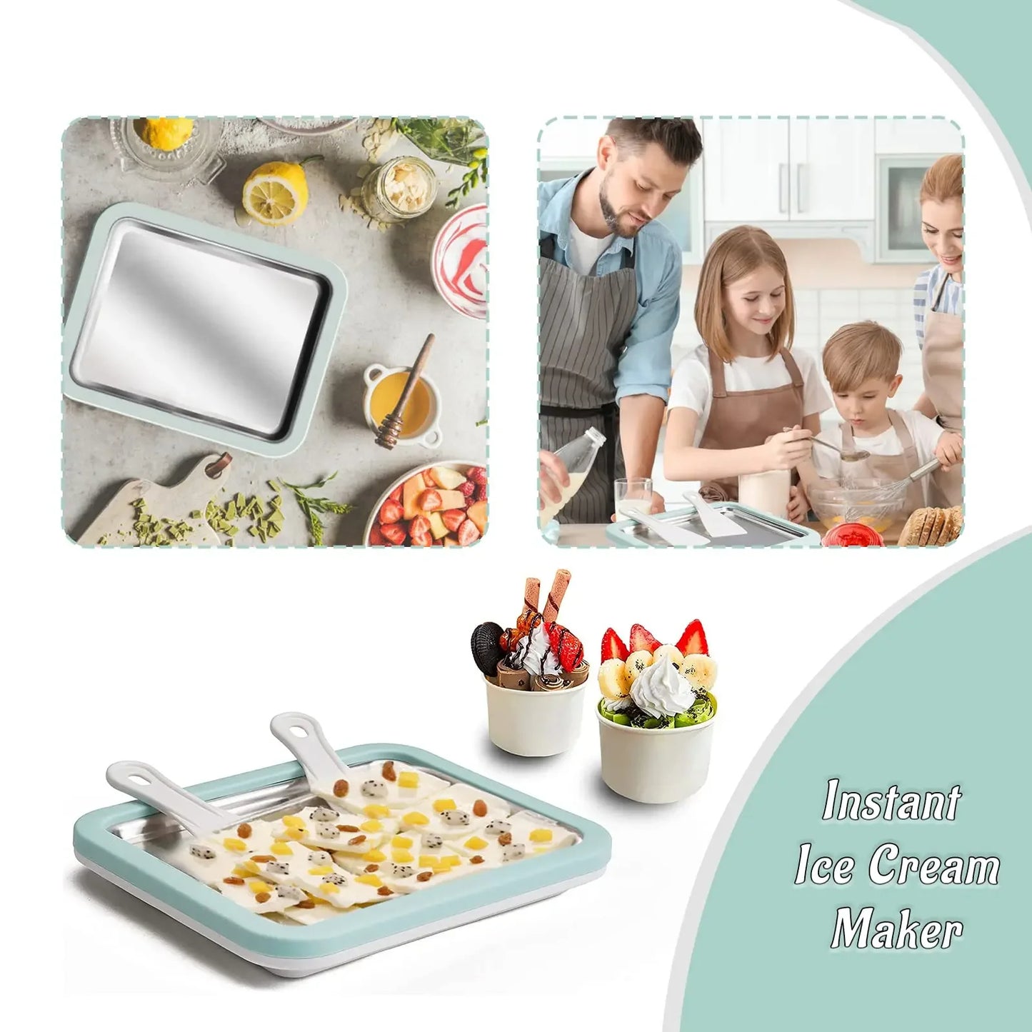 Ice Cream Making Pan